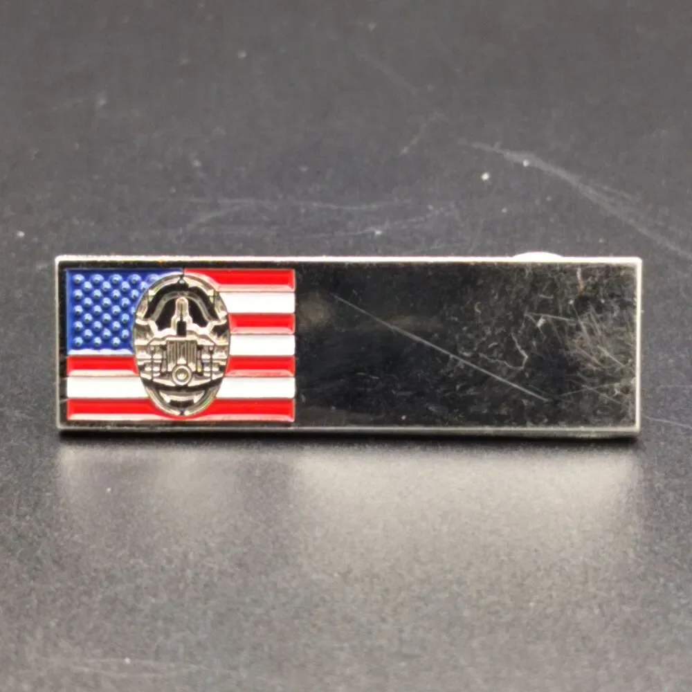 US American Flag Government Service Patriotic Lapel Hat Pin Bar Original